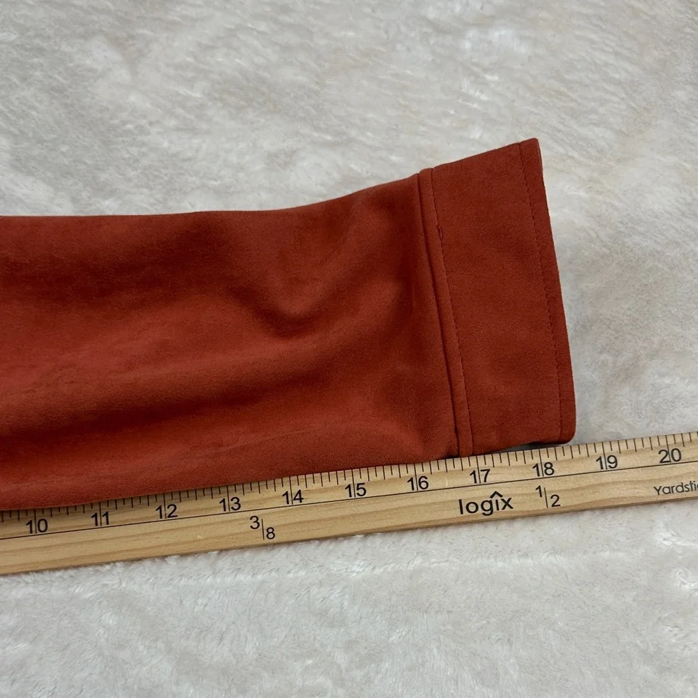 Naked Zebra Rust Suede Utility Moto Jacket - Picture 8 of 9